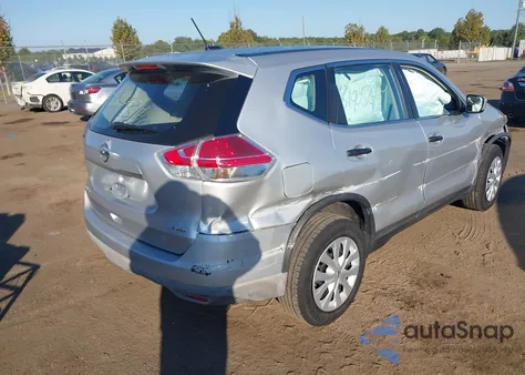 2016 Nissan Rogue S z USA, uszkodzony, nr VIN KNMAT2MV2GP625336